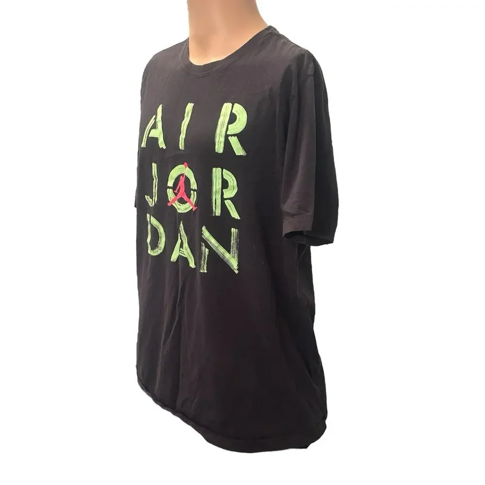 Jordan Stencil Graphic Men’s‎ Size Large T-Shirt, Air Jordan, Michael Jordan
